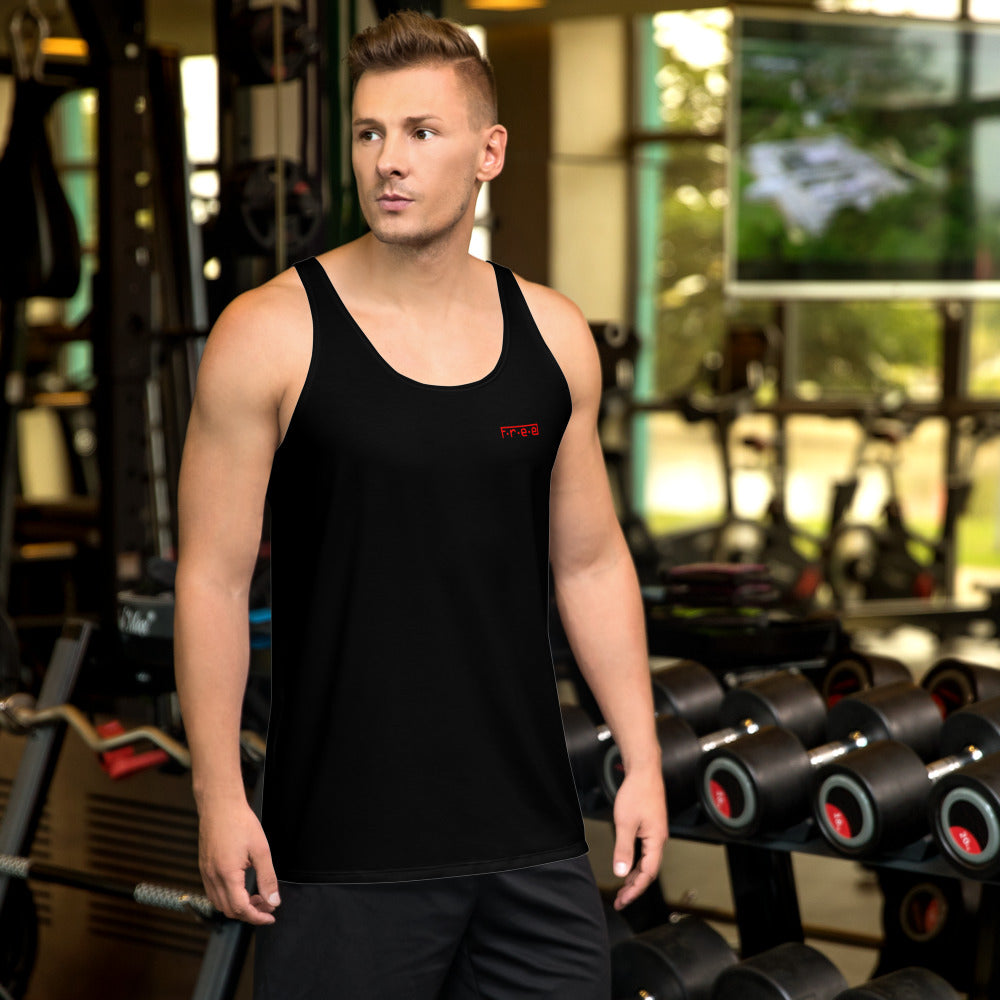 F.r.e.e unisex tank top