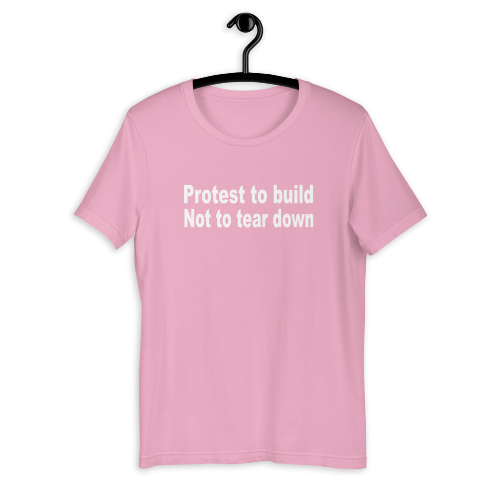 F.r.e.e protest unisex t-shirt
