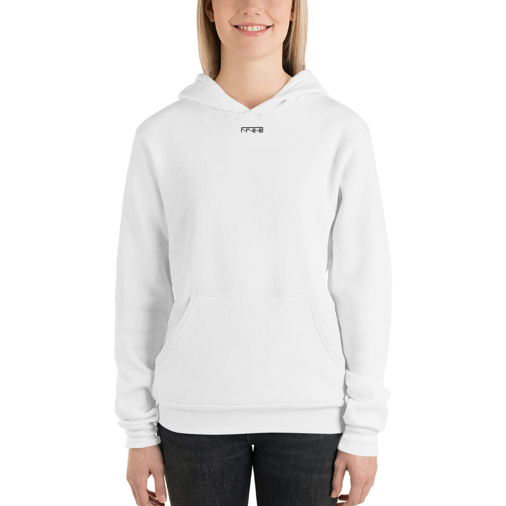 F.R.E.E unisex hoodie