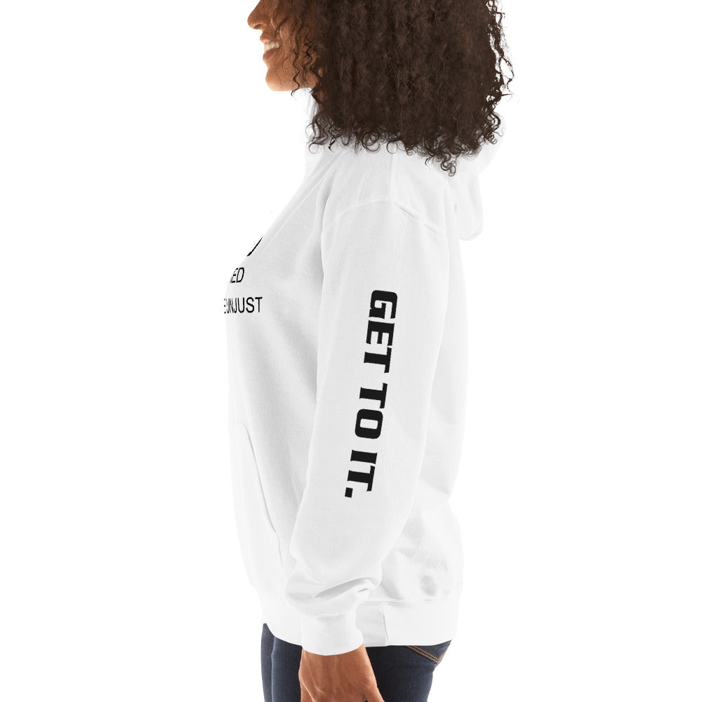 F.R.E.E. unisex hoodie over hatred