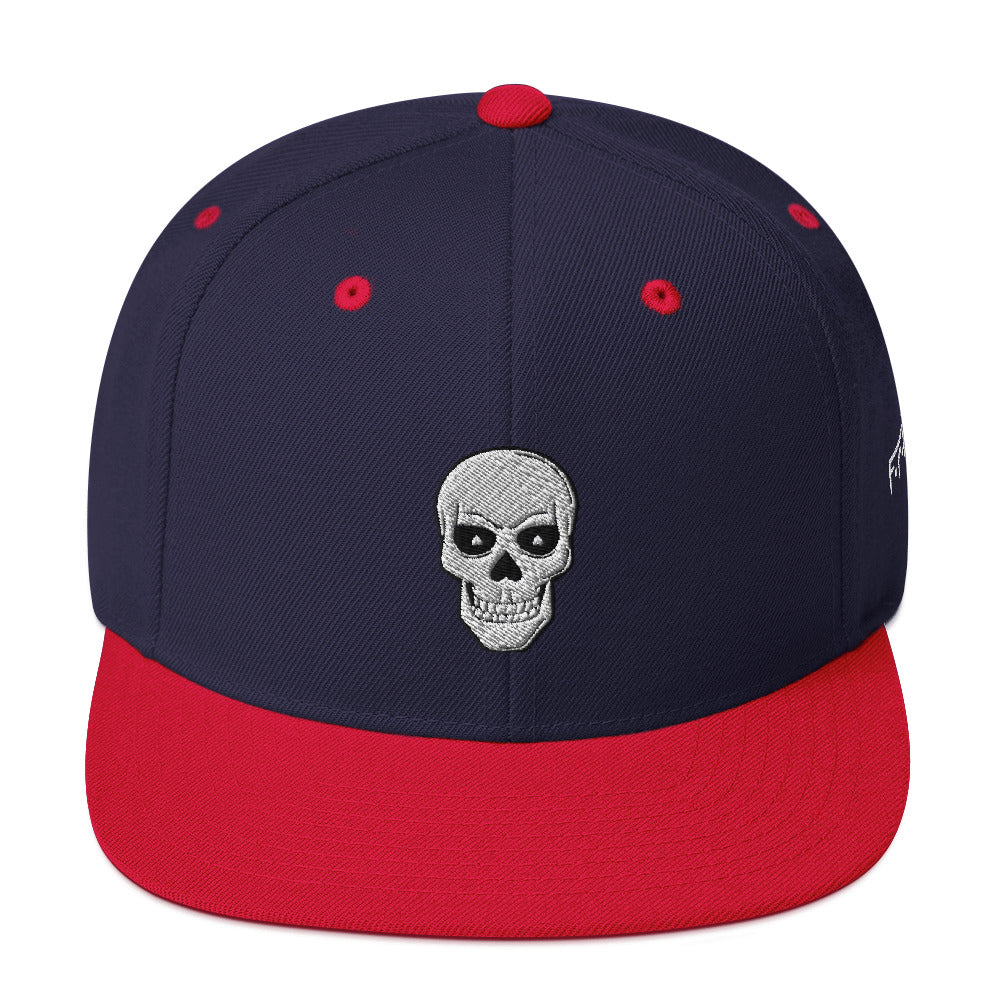 F.r.e.e one skull snapback hat