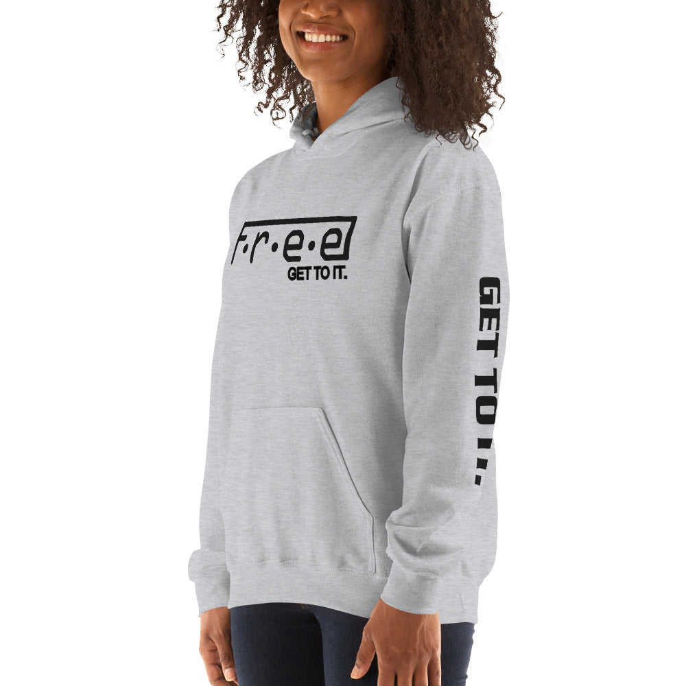 F.R.E.E. unisex hoodie