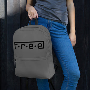F.R.E.E Grey backpack