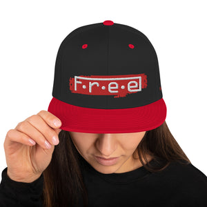 F.r.e.e camo snapback hat