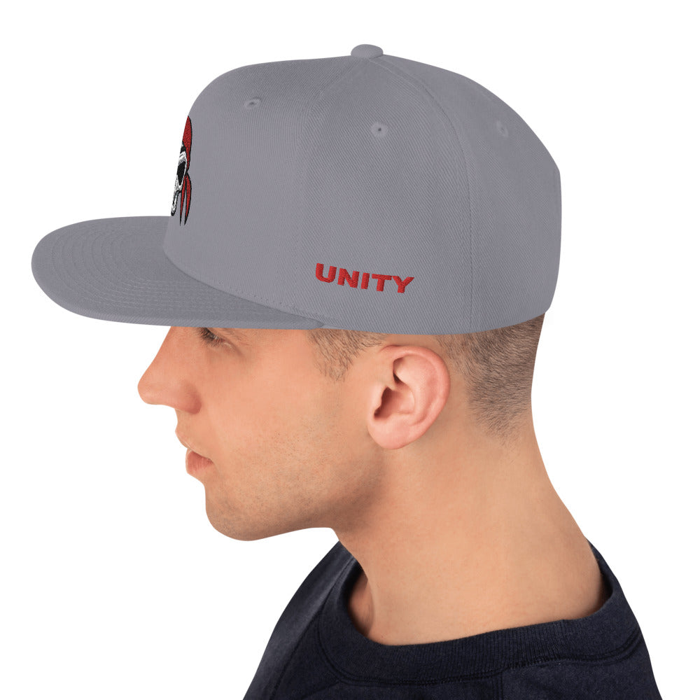 F.r.e.e. skull snapback hat