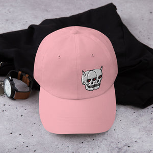F.r.e.e twin skull dad hat