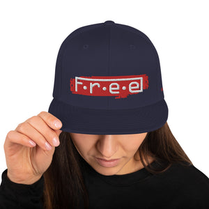 F.r.e.e camo snapback hat