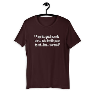 F.r.e.e prayer  unisex t-shirt