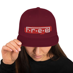 F.r.e.e camo snapback hat