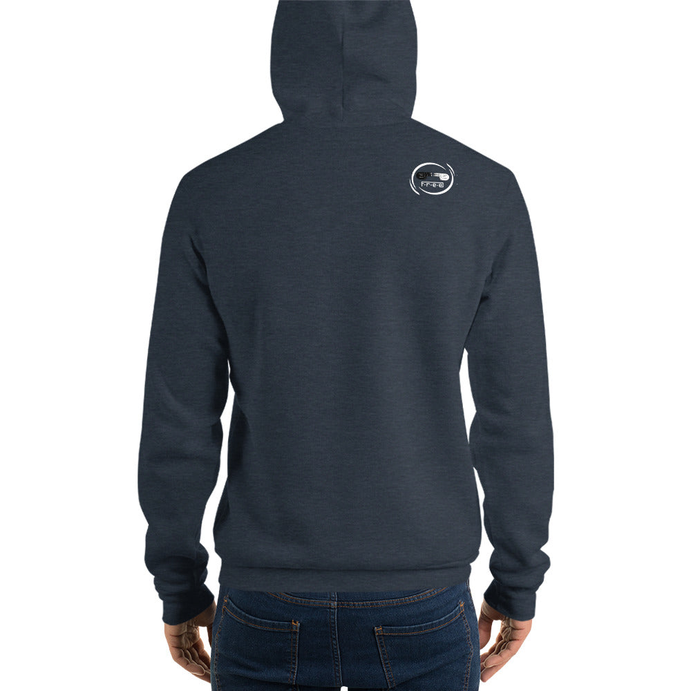F.R.E.E unisex hoodie