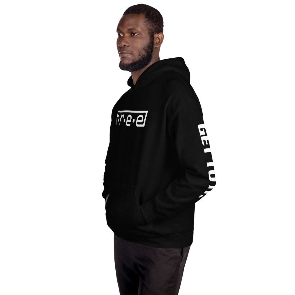 F.R.E.E unisex hoodie