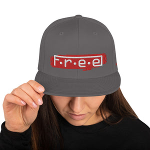 F.r.e.e camo snapback hat