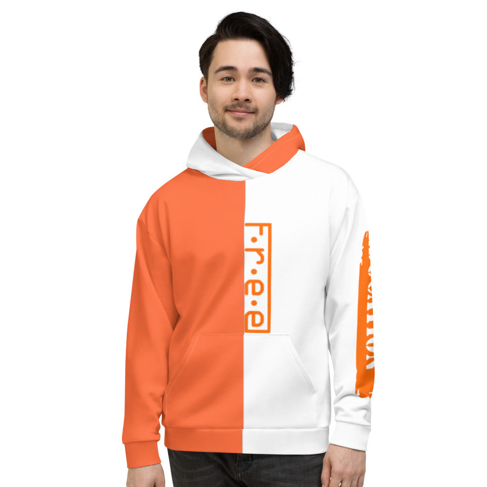 F.R.E.E unisex hoodie