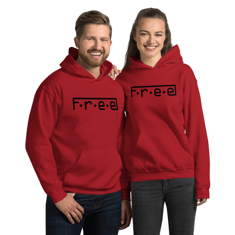 F.R.E.E unisex hoodie