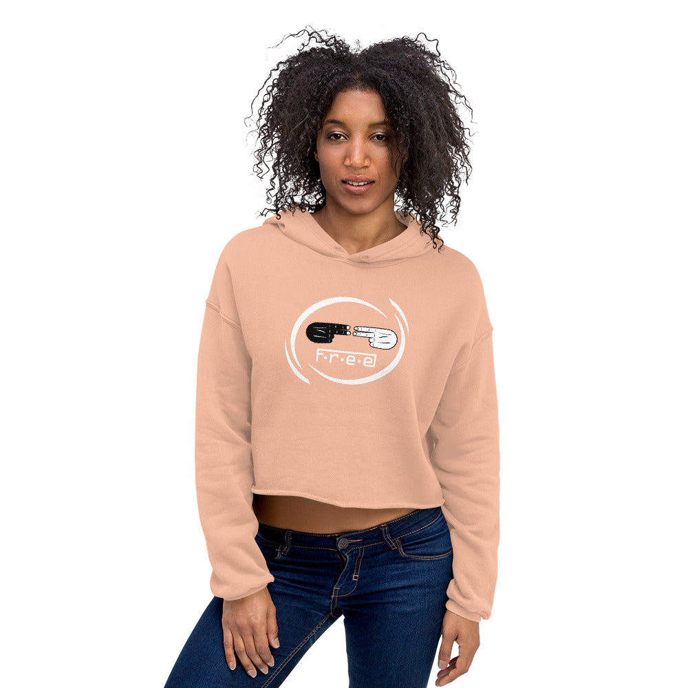 F.R.E.E Fleece Crop Hoodie