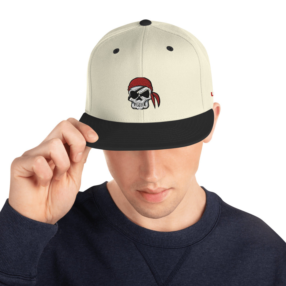 F.r.e.e. skull snapback hat