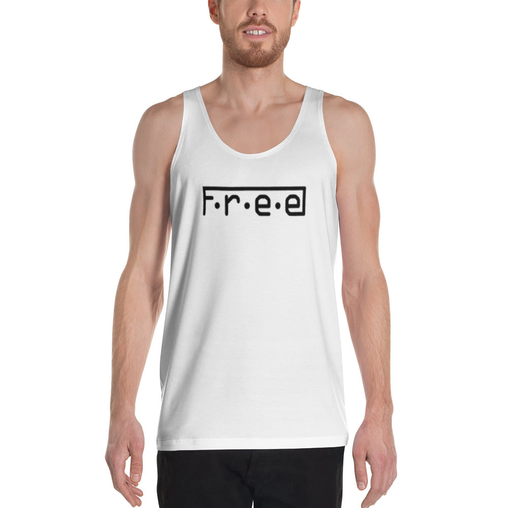 F.R.E.E unisex tank top