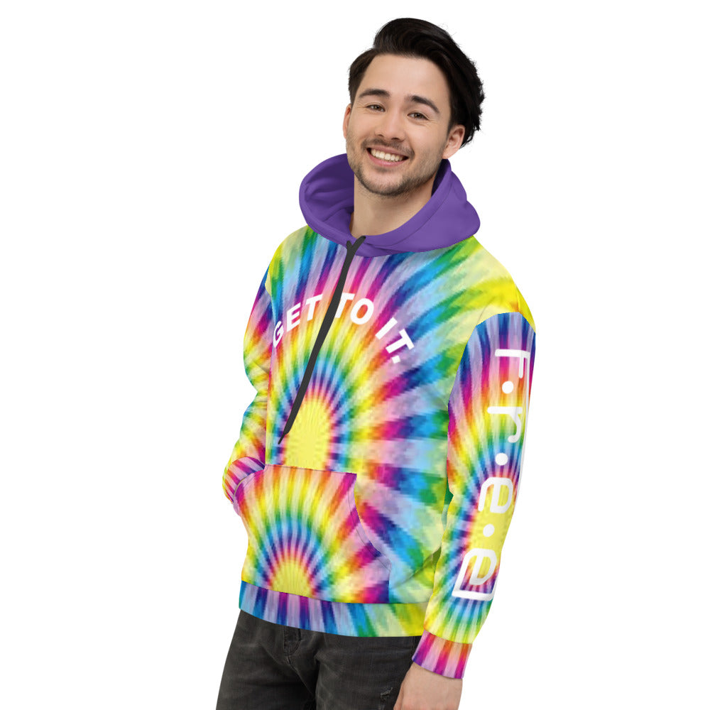 F.R.E.E unisex hoodie