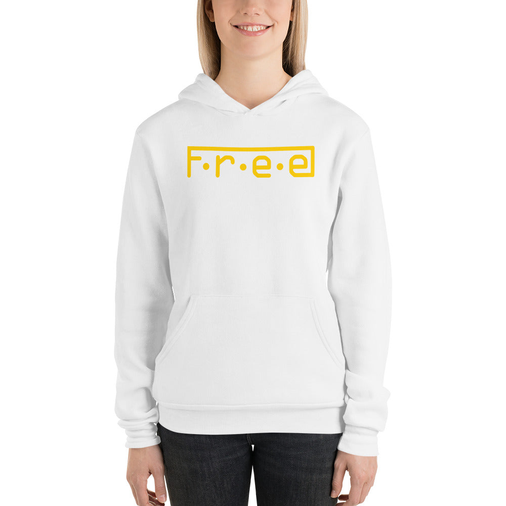 F.R.E.E unisex hoodie