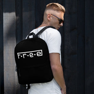 F.R.E.E Black backpack