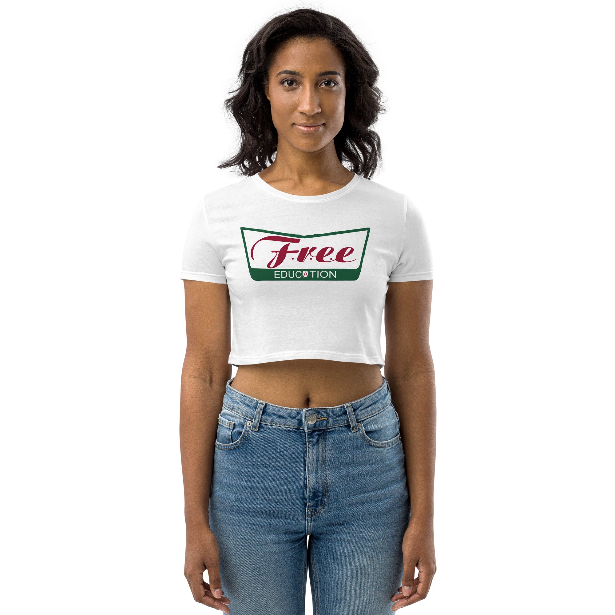 F.r.e.e sweats Organic Crop Top