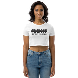 F.r.e.e Tomorrow  Organic Crop Top