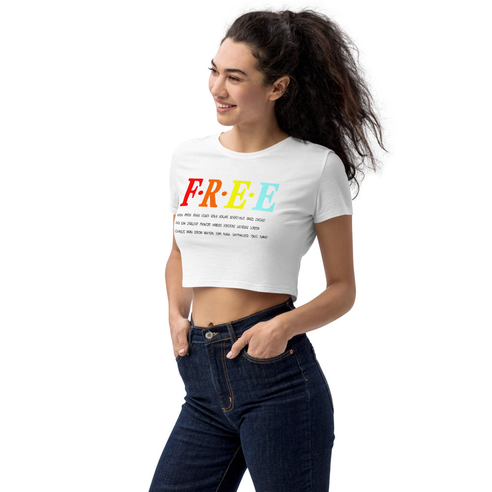 F.r.e.e world Organic Crop Top