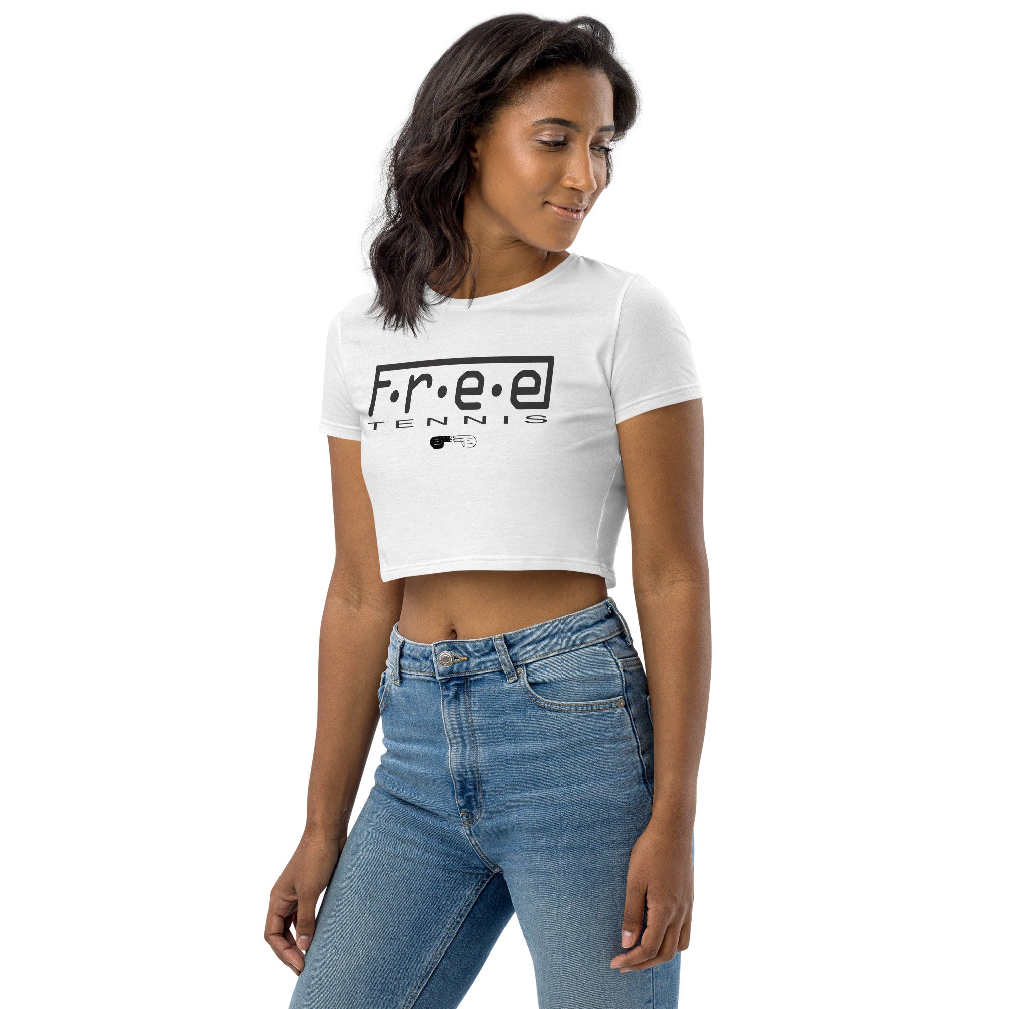 F.r.e.e Tennis Organic Crop Top