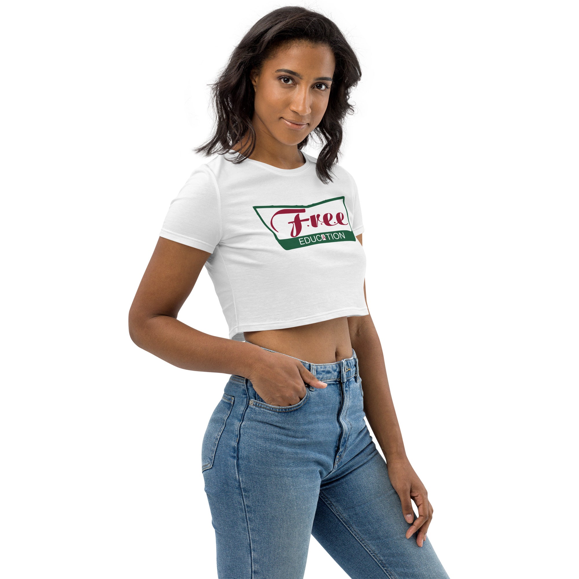 F.r.e.e sweats Organic Crop Top