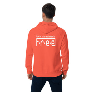 F.r.e.e tiger 3 javascript Unisex eco raglan hoodie