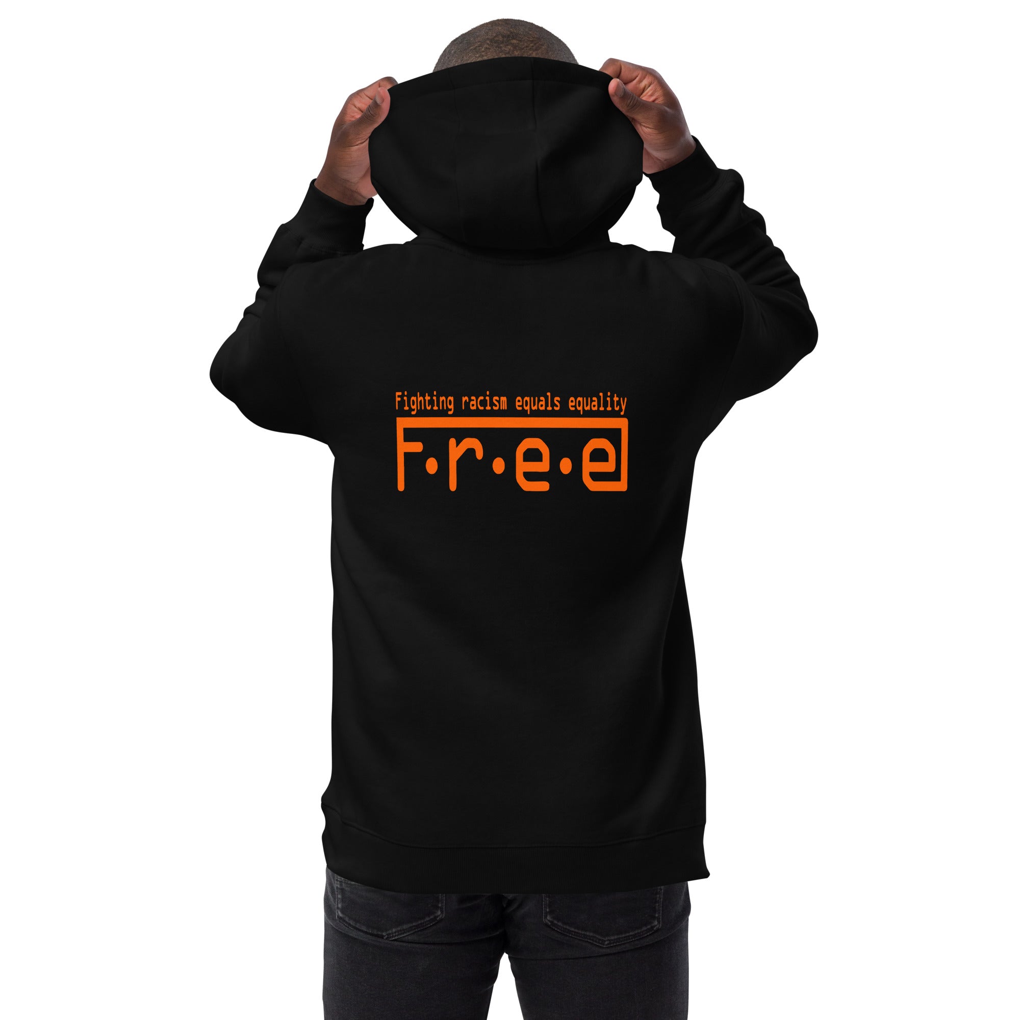 F.r.e.e Cinn black Unisex fashion hoodie