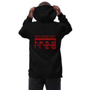 F.r.e.e soldier black and red Unisex fashion hoodie
