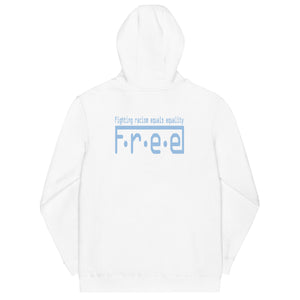 F.r.e.e blue car Unisex fashion hoodie