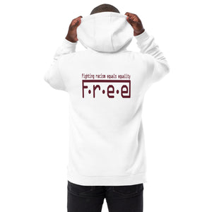 F.r.e.e Miss white Unisex fashion hoodie