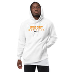 F.r.e.e I.C. orange white Unisex fashion hoodie