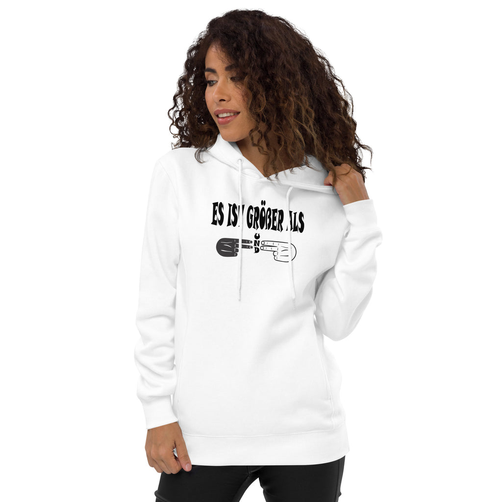 F.r.e.e German It’s bigger than unisex fashion hoodie