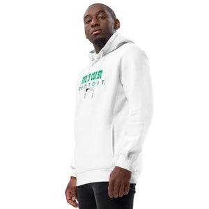 F.r.e.e white and green Unisex fashion hoodie