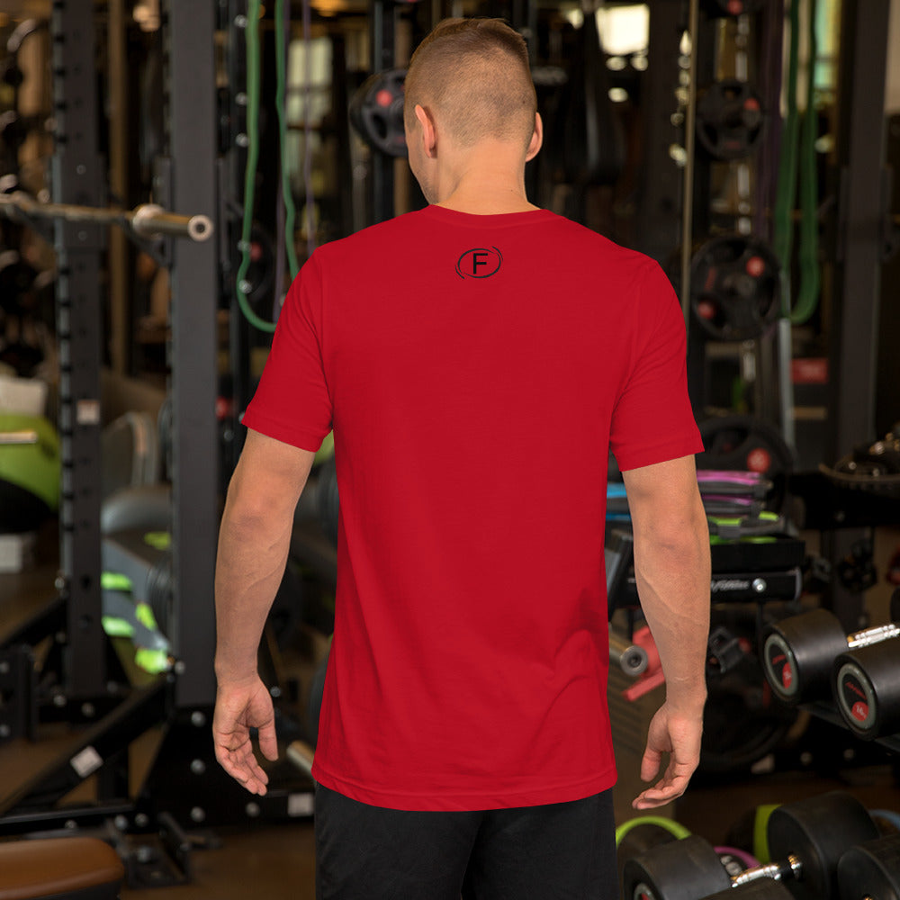 F.r.e.e Powered by the F short-sleeve unisex t-shirt