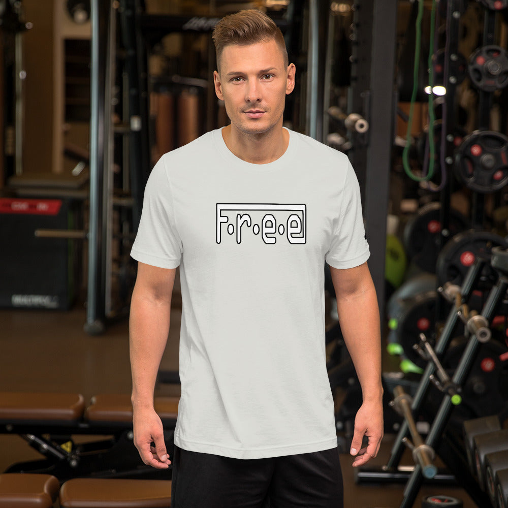 F.r.e.e short-sleeve unisex t-shirt