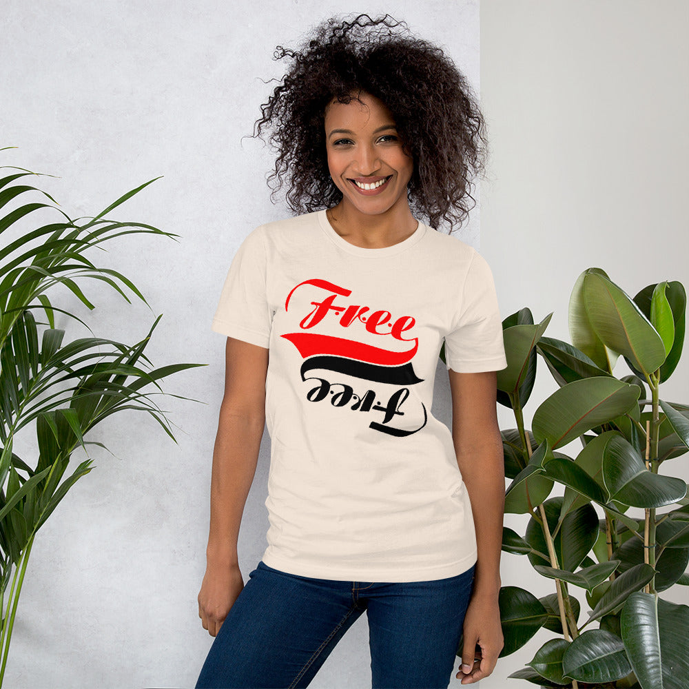 F.r.e.e 2 F.r.e.e short-sleeve unisex t-shirt