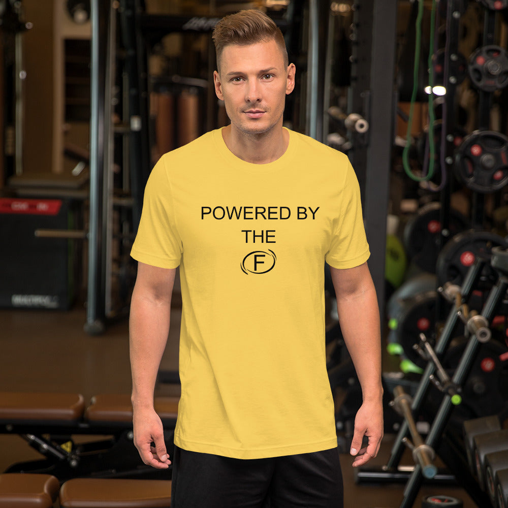 F.r.e.e Powered by the F short-sleeve unisex t-shirt