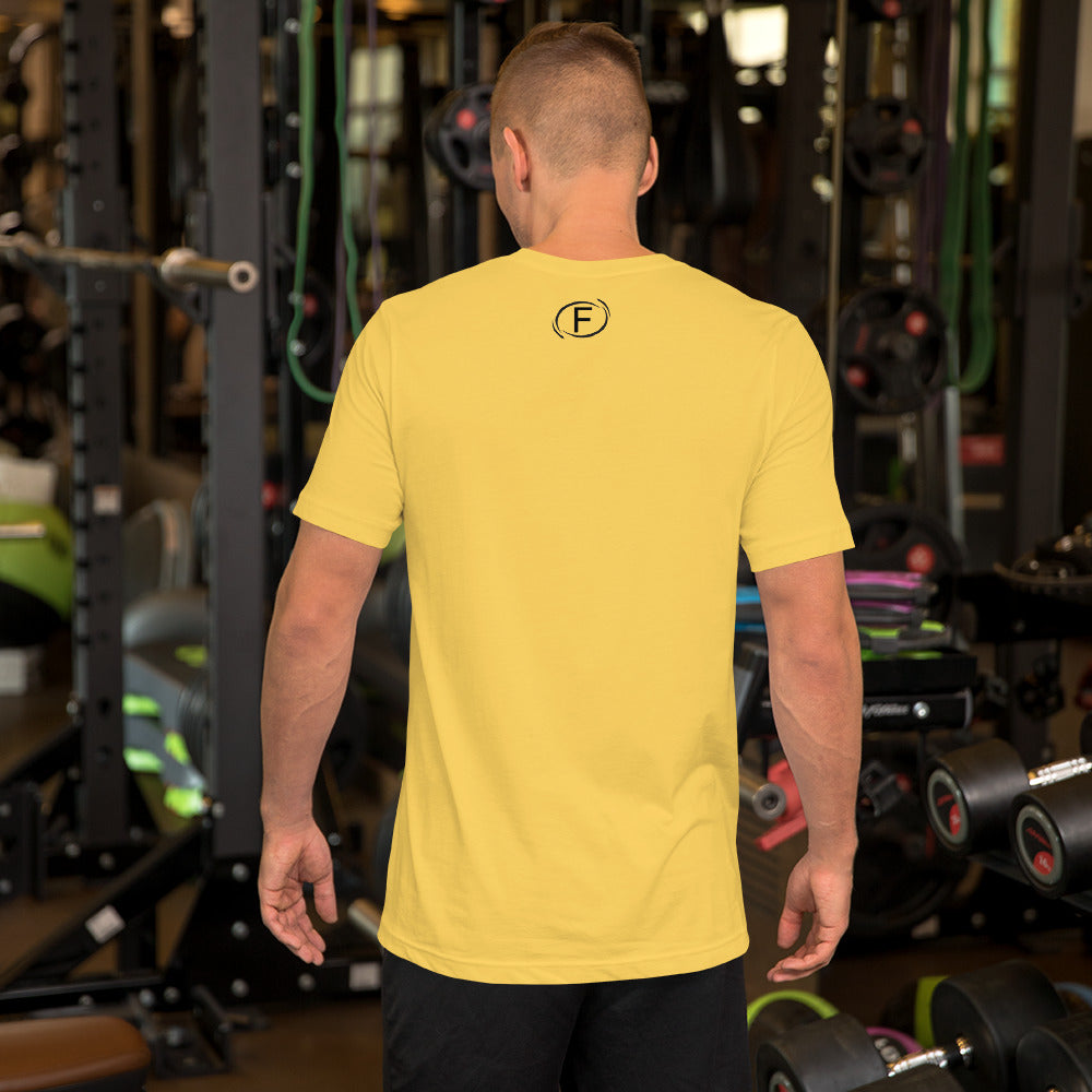 F.r.e.e Powered by the F short-sleeve unisex t-shirt
