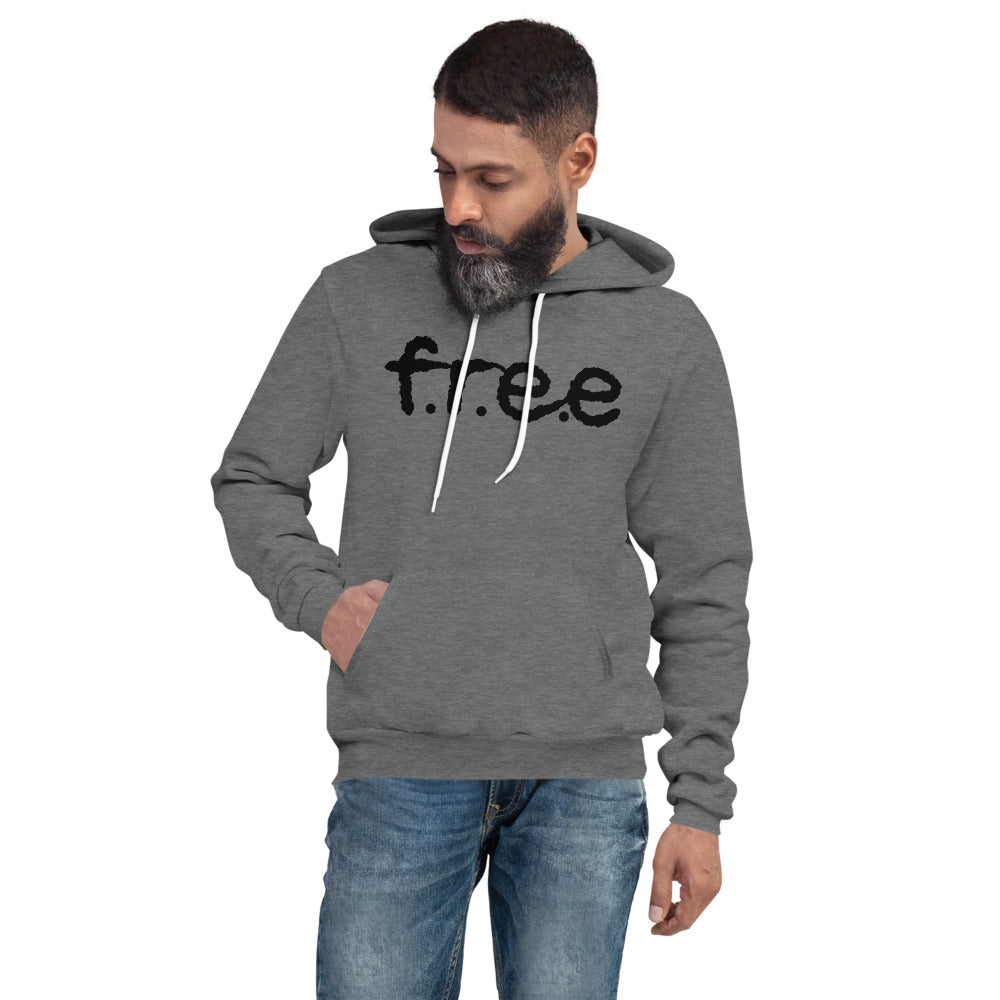 New F.r.e.e unisex hoodie