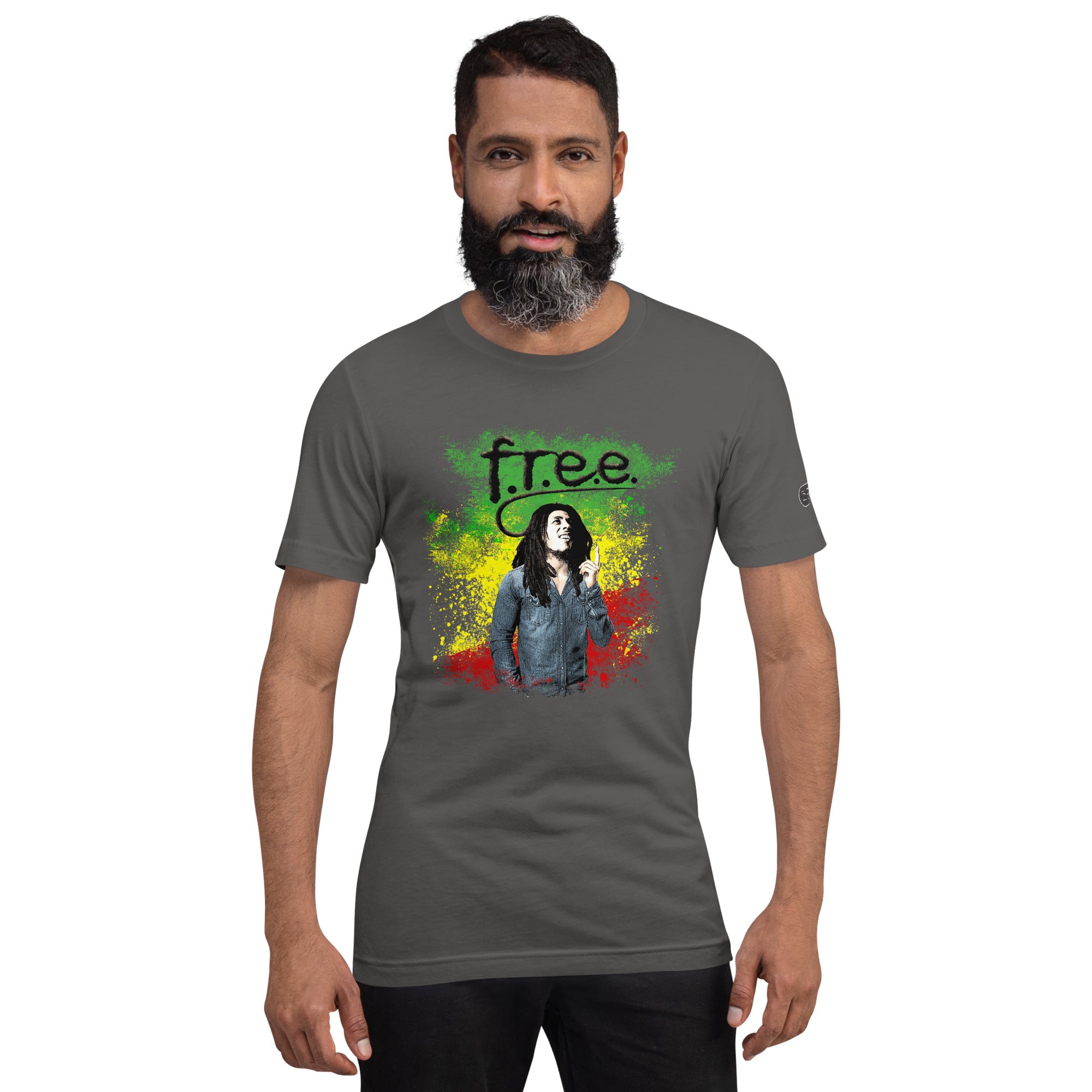 F.r.e.e Mar blue jean jacket t-shirt