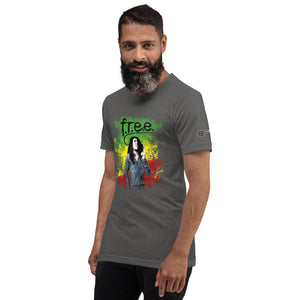 F.r.e.e Mar blue jean jacket t-shirt