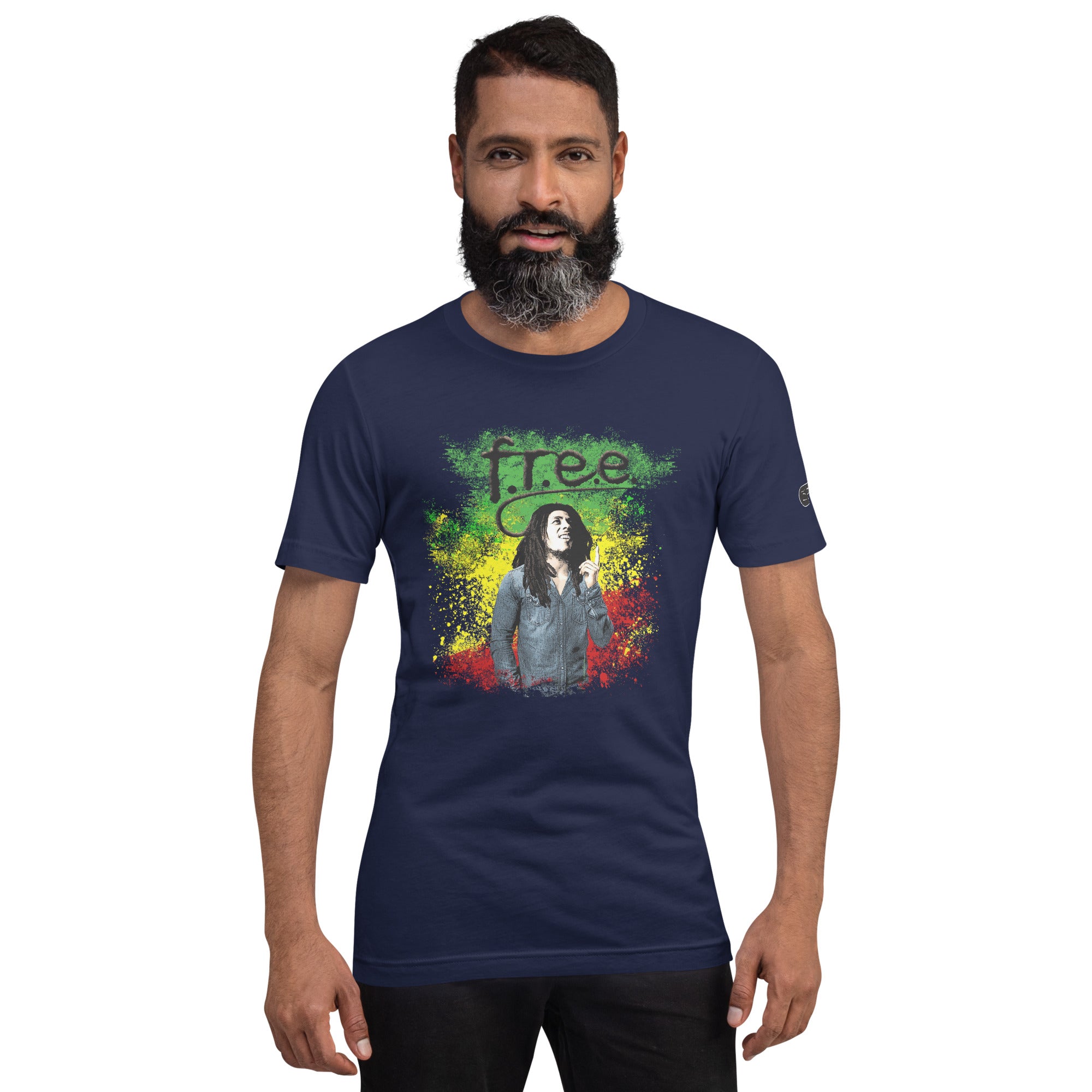 F.r.e.e Mar blue jean jacket t-shirt