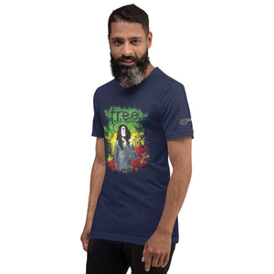 F.r.e.e Mar blue jean jacket t-shirt