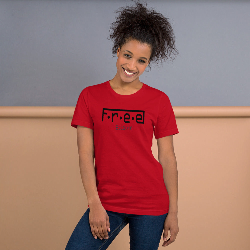 F.r.e.e est 2016 Unisex t-shirt