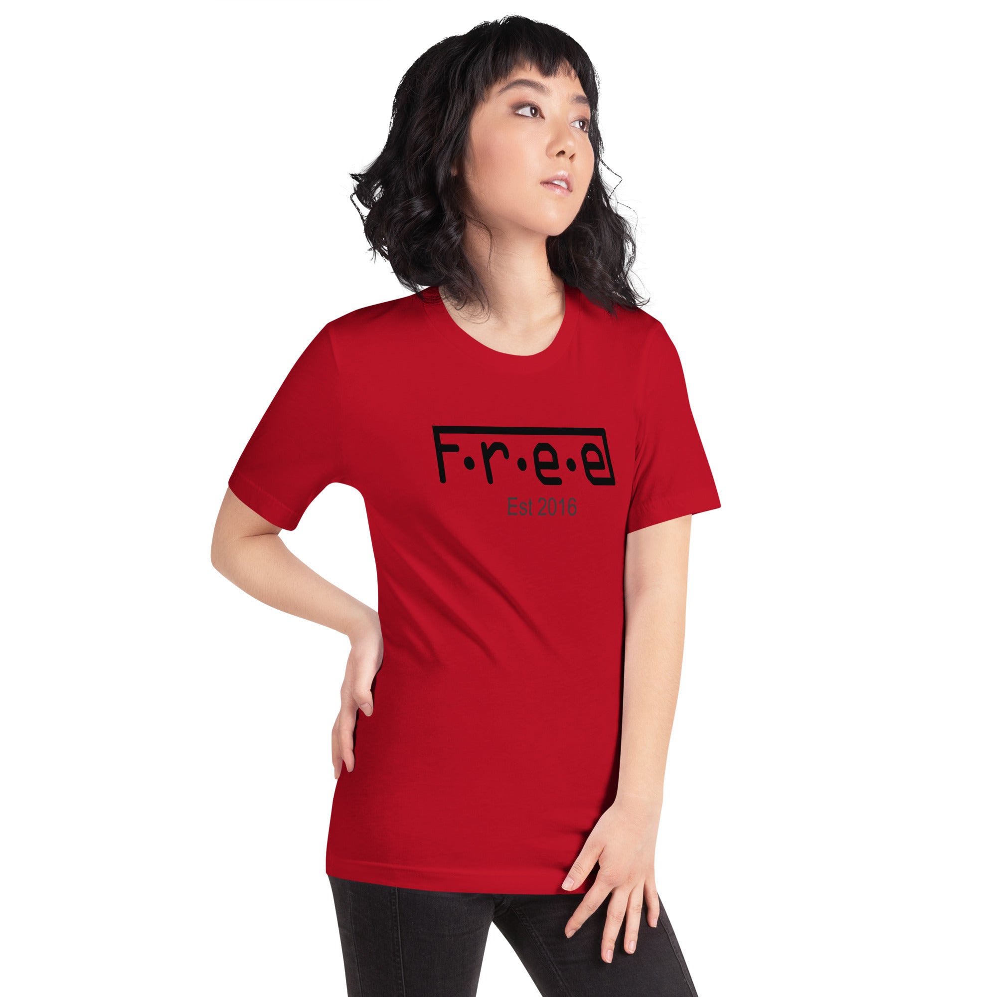 F.r.e.e est 2016 Unisex t-shirt