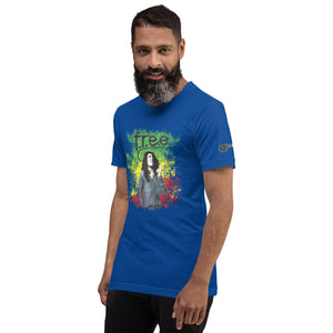 F.r.e.e Mar blue jean jacket t-shirt